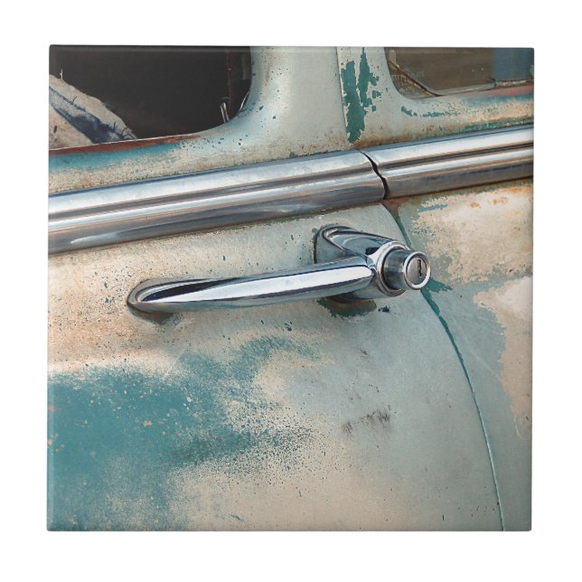 Vintage Car Door Fliese (Vorderseite)