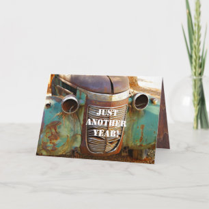 Vintage Car Grille Card Karte