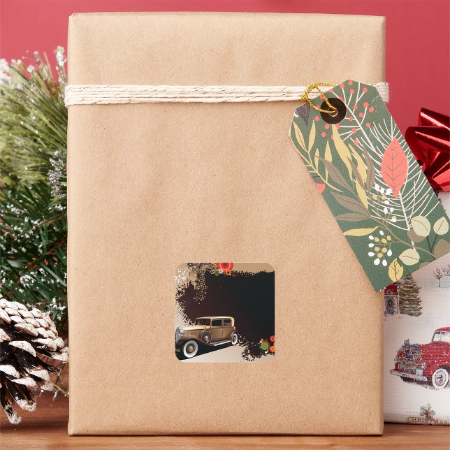 Vintage Car Grunge Stickers (Von Creator hochgeladen)