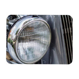 Vintage Car Headlight Magnet