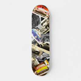 Vintage Car Mosaik Skateboard