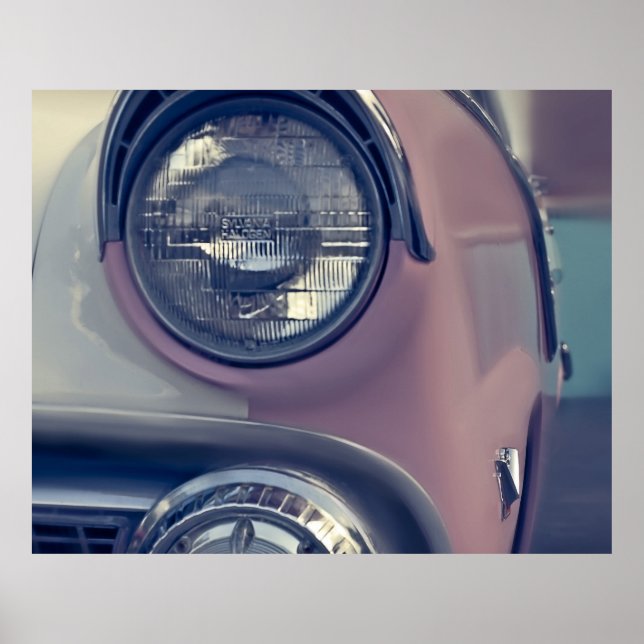 Vintage Car Poster (Vorne)