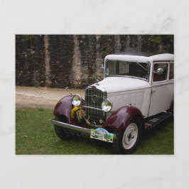Vintage Car Postkarte