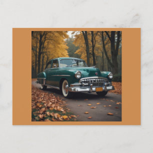 Vintage Car Postkarte