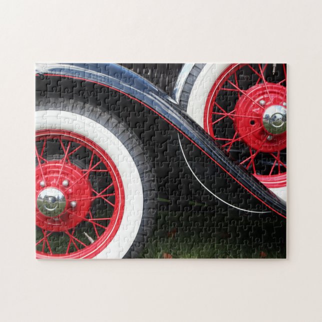 Vintage Car Puzzle (Horizontal)