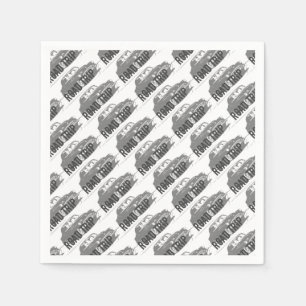 Vintage Car Serviette