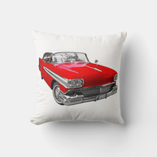 Vintage Car Throw Kissen