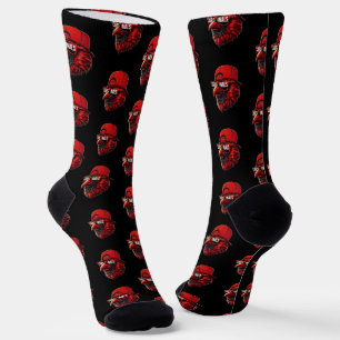 Vintage Cardinals Retro-Stil-Geschenk Männer Fraue Socken