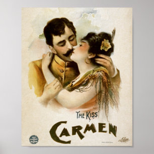 Vintage Carmen Der Kuss Poster