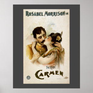 Vintage Carmen Der Kuss Poster