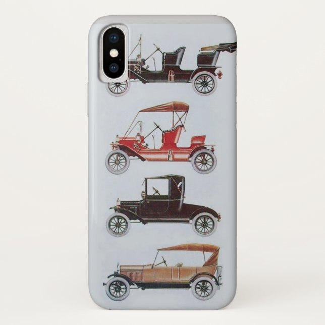 VINTAGE CARS Case-Mate iPhone HÜLLE (Rückseite)