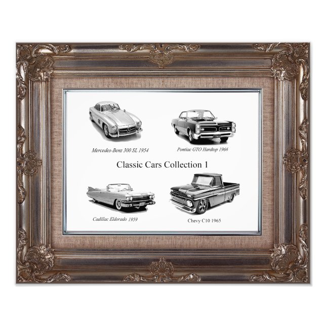 Vintage Cars Collection 1 Fotodruck (Vorne)