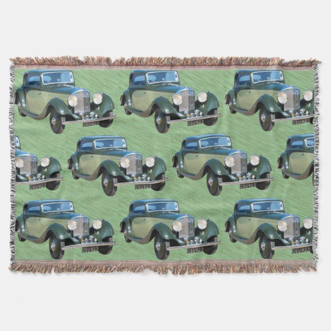 Vintage Cars Decke (Vorderseite)