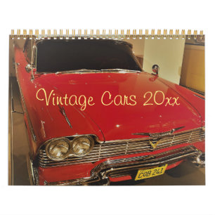 Vintage Cars Foto Kalender