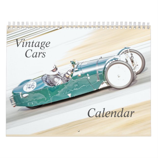 Vintage Cars Kalender (Titelbild)