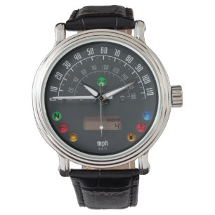 Vintage Cars Speedometer 01 Armbanduhr