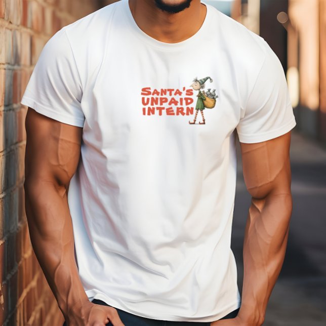 Vintage cartoon elf ironic wishes T-Shirt (Von Creator hochgeladen)