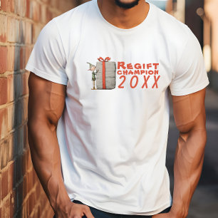 Vintage-Cartoon-Elf ironische Wünsche T-Shirt