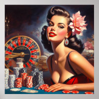 Vintage-Casino-Pin-Up-Illustration