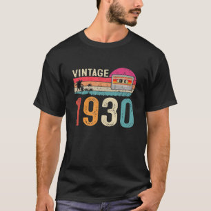 Vintage Cassette 1933 Geboren 89. Geburtstag T-Shirt