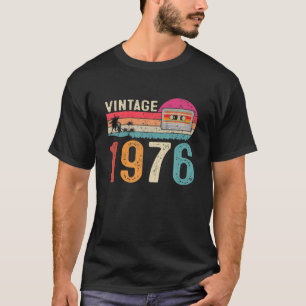Vintage Cassette 1976 Geboren 46. Geburtstag T-Shirt