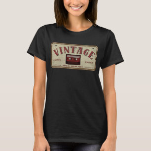 Vintage-Cassette-Tape Limited Edition Musikliebhab T-Shirt