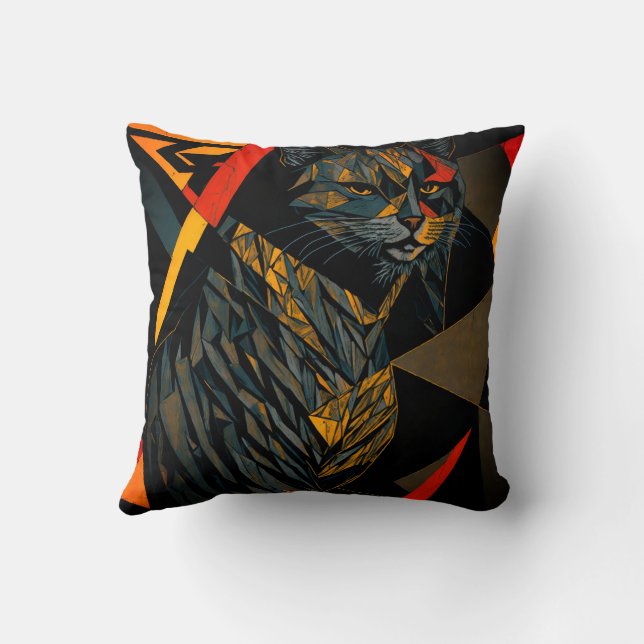 vintage cat 11 kissen (Rückseite)