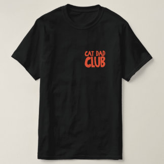 Vintage Cat Dad Club Das Leben ist besser mit Katz T-Shirt