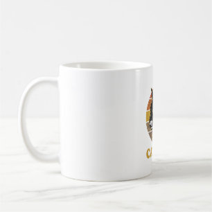 Vintage Cat Dad Retro Katzenliebhaber-Shirt-Design Kaffeetasse