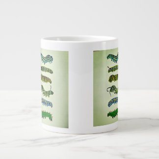 Vintage Caterpillar-Illustration Tasse