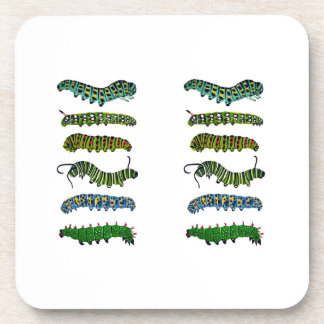 Vintage Caterpillar-Illustration Tasse  Getränkeuntersetzer