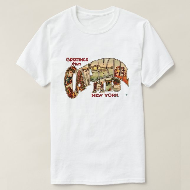 Vintage Catskill Mtns T-Shirt (Design vorne)
