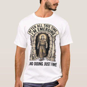 Vintage-Cave-Humor-Gravur-Grafik-Shirt-Design_ T-Shirt