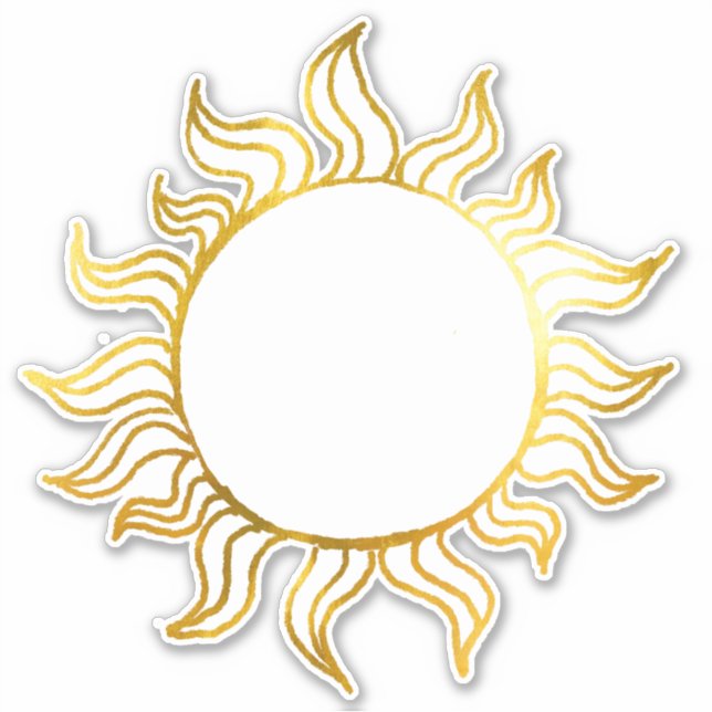 Vintage Celestie Kunst, Dichtung und Musik Cool Aufkleber (Vorderseite)