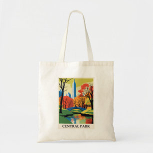 Vintage Central Park New York City Reise Tragetasche