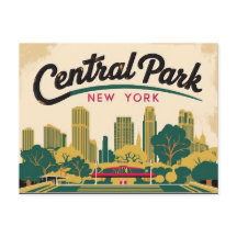Vintage Central Park, New York