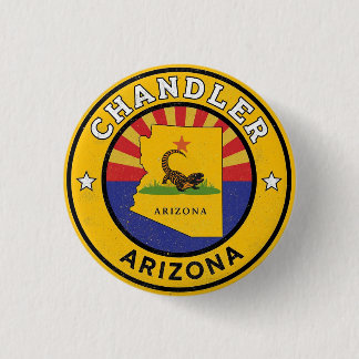 Vintage Chandler City, Arizona gifts Button