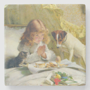 Vintage Charles Burton Barber Spannung Steinuntersetzer