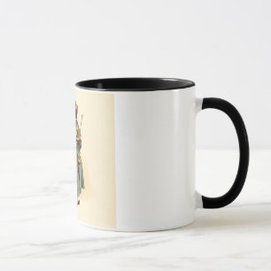 Vintage Charles Dickens Oliver Twist Mr. Bumble Tasse