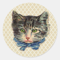 Vintage Chat Art