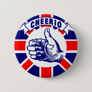 Vintage Cheerio Button