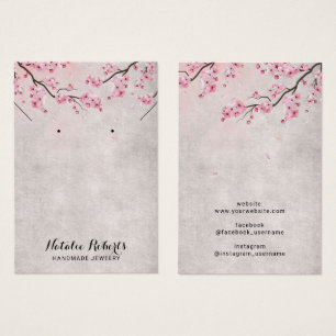 Vintage Cherry Blossom Blumenohrdarstellung