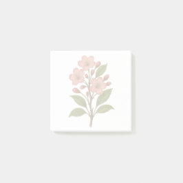 Vintage Cherry Blossom Post-it Klebezettel