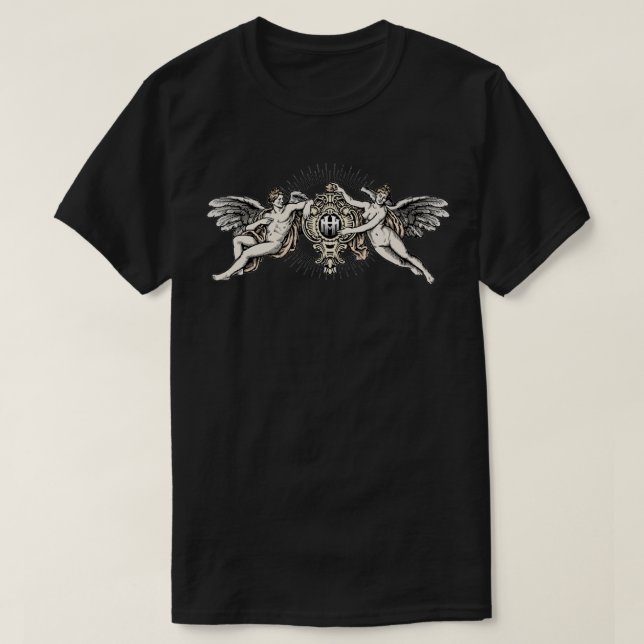 Vintage Cherub Art T-Shirt (Design vorne)