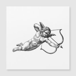 Vintage Cherub Cupid-Liebe Magnetkarte