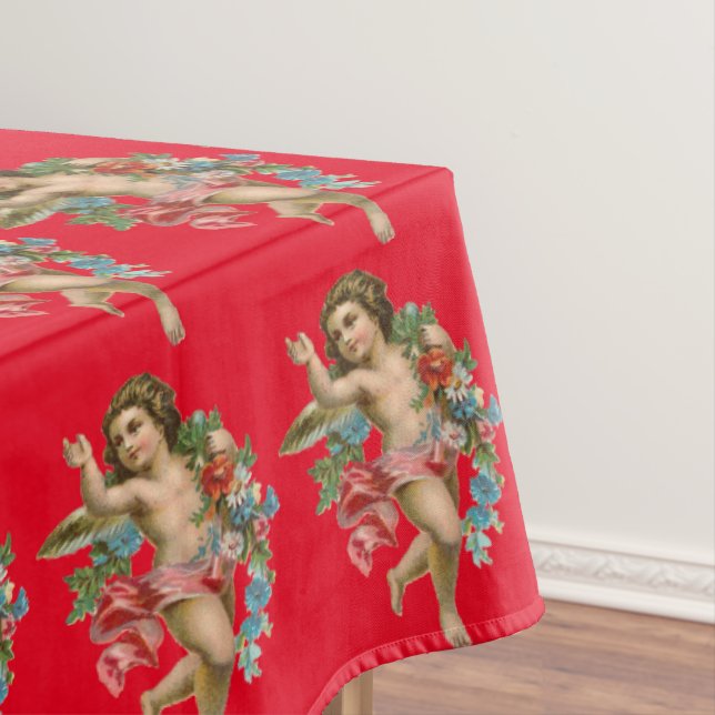 Vintage Cherubs Tischdecke (Beispiel)