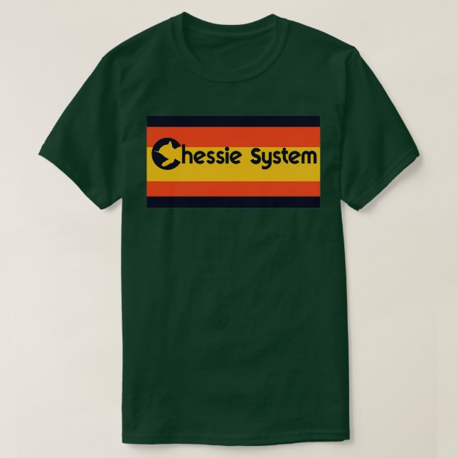 Vintage Chessie Railroad System 1 T-Shirt (Design vorne)