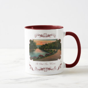 Vintage Chetek Fluss-Wisconsin-Kaffee-Tasse Tasse