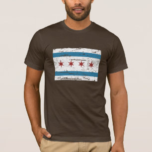 Vintage CHICAGO-Flagge T-Shirt