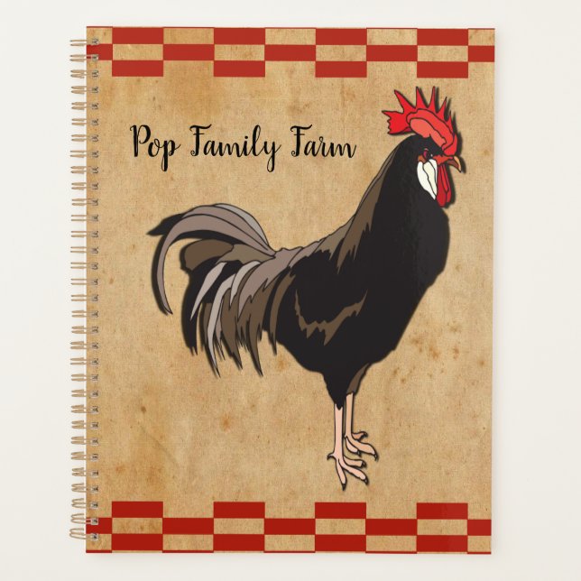 Vintage Chicken Planer (Vorderseite)